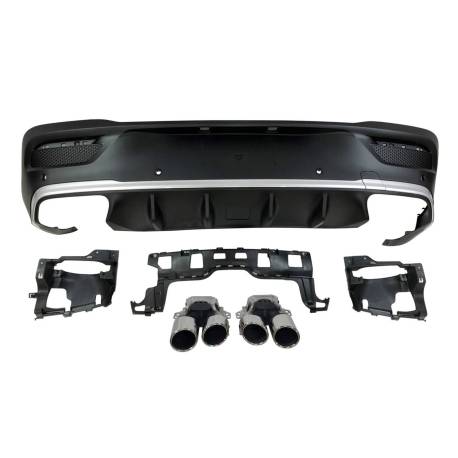 Difusor Trasero Mercedes C167 GLE 2020 Colas Look E53