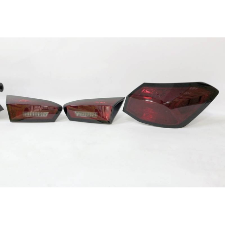 Pilotos Traseros Ford Focus MK4 2018 Intermitente Secuencial Led Red/Smoked