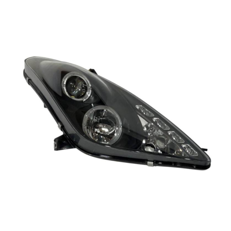 Faros Delanteros Ojos De Angel Toyota Celica '01 Black