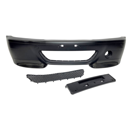 Paragolpes Delantero BMW E46 Look M3 ABS C/Punteras Carbono Look CSL