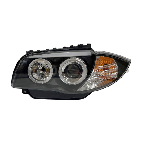 Faros Delanteros Ojos De Angel BMW E87/E81/E88/E82 04-11 Black
