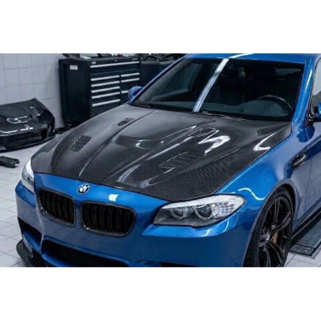 Capó Carbono BMW F10 / F11 2010-2016 Look M3 GTR Con Toma