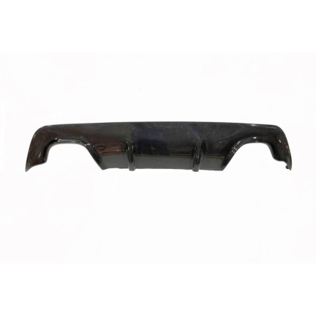 Difusor Trasero BMW E60 / E61 Look M-Tech Carbono 2 Salidas