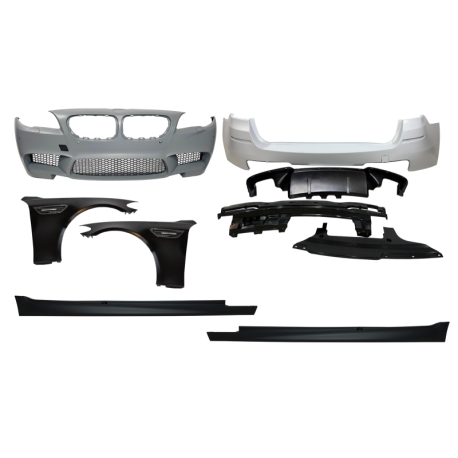 Kit De Carrocería BMW F11 10-12 Look M-Tech Con Aletas