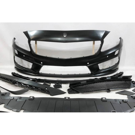 Paragolpes Delantero Mercedes W176 2012-2015 A45 Look AMG Con Sensores
