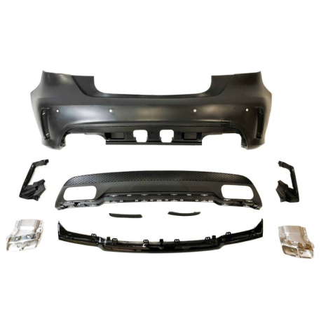 Paragolpes Trasero Mercedes W176 2012-2015 A45 Look AMG