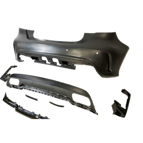 Paragolpes Trasero Mercedes W176 2012-2015 A45 Look AMG