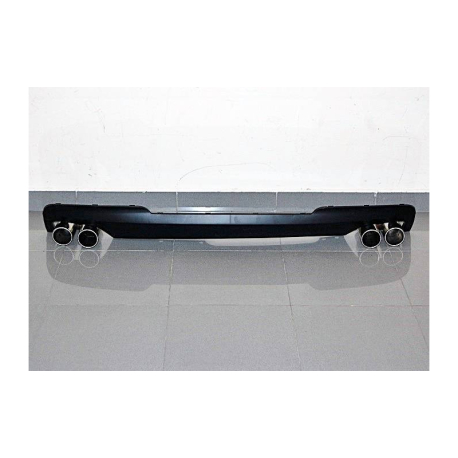 Difusor Trasero BMW F10/F11 10-16 Look M-Tech ABS Colas