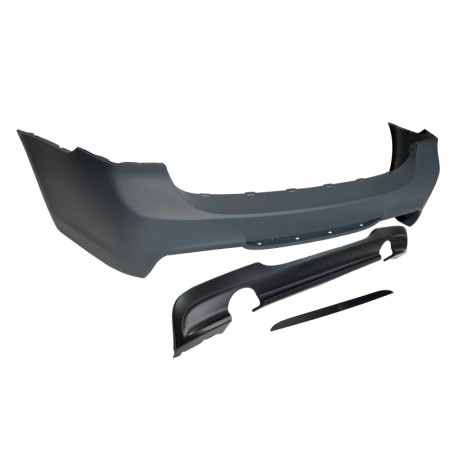 Kit De Carrocería BMW E91 2005-2008 Look M-Tech 2 Salidas ABS