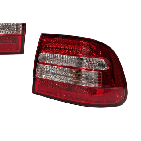 Pilotos Traseros Porsche Cayenne '03 Led Red