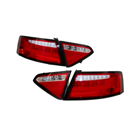 Pilotos Traseros Audi A5 2-4P 07-09 Led Red Cardna Intermitente Led