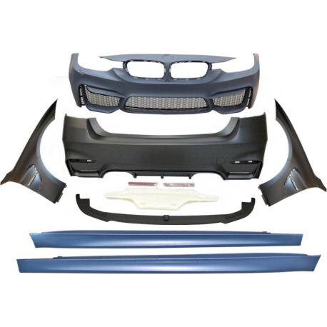 Kit  De Carrocería BMW F30 Look M4 Aletas