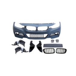 Paragolpes Delantero BMW F30/F31 Look M-Tech Parrilla Antinieblas
