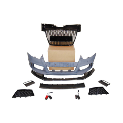 Paragolpes Delantero Audi TT 06-14 8J Look RS Spoiler Look Carbono