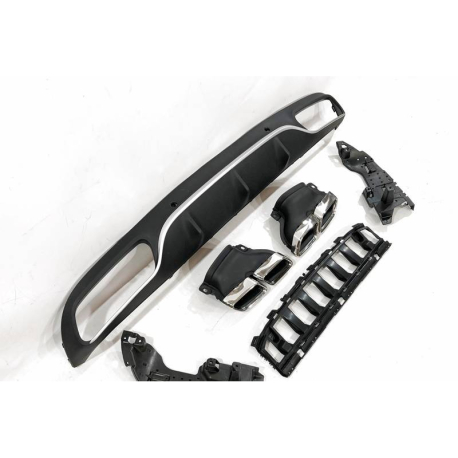Kit De Carrocería Mercedes W205 2014-2018 2P Look AMG C63