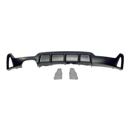 Difusor Trasero BMW F32 / F33 / F36 Look M Performance 1 Salida doble
