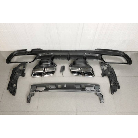 Difusor Trasero Mercedes W212 2014-2015 SW / 4P Look AMG E63