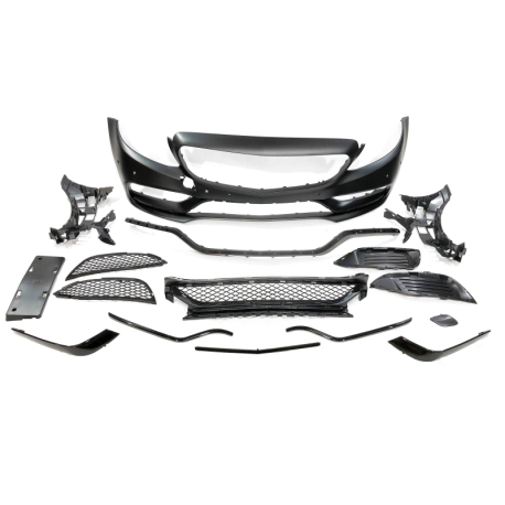 Kit De Carrocería Mercedes W205 2014-2018 4P Look AMG C63