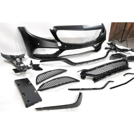 Kit De Carrocería Mercedes W205 2014-2018 4P Look AMG C63