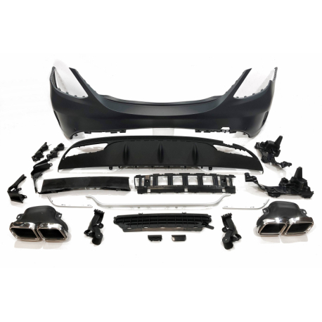 Kit De Carrocería Mercedes W205 2014-2018 4P Look AMG C63