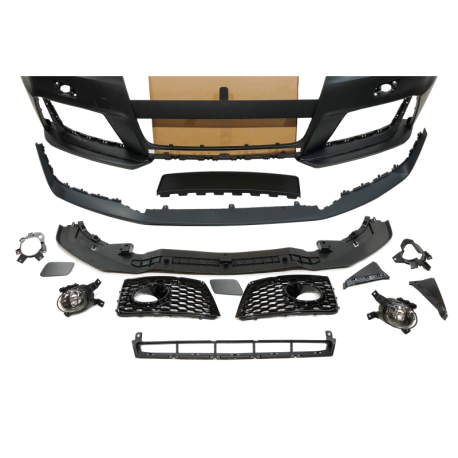 Paragolpes Delantero Audi A3 V8 13-15 Sportback / 3 Puertas  Look RS3 II Antinieblas