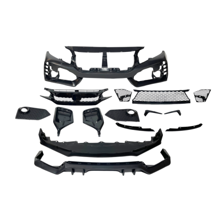 Kit De Carrocería Honda Civic MK10 Hatchback 2016+ look Type R ABS