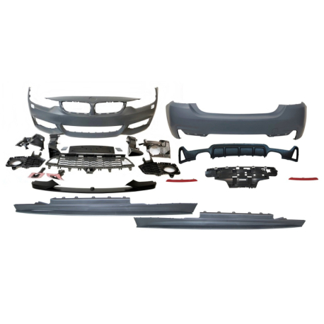 Kit De Carrocería BMW F32/ F33 Look M Performance 2 Salidas doble