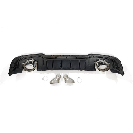 Difusor Trasero Audi A3 2016-2019 Sportback Sline Look RS3