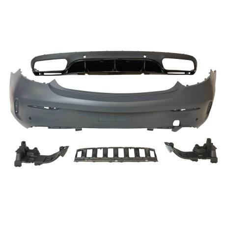 Paragolpes Trasero Mercedes W205 Coupe 2014-2020 Look C63