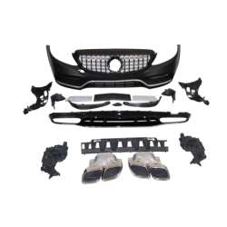 Kit De Carrocería Mercedes W205 2019 4P / SW Look AMG C63