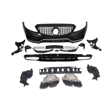 Kit De Carrocería Mercedes W205 2019 4P / SW Look AMG C63