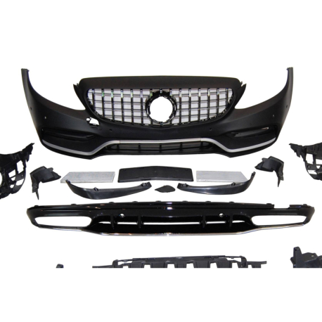 Kit De Carrocería Mercedes W205 2019 4P / SW Look AMG C63