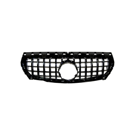 Parrilla Mercedes W117 CLA 2013-2019 Look GTR FULL BLACK