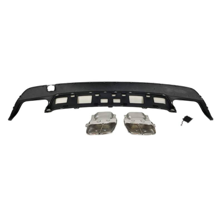 Difusor Trasero Mercedes CLA W117 2013-2018 4P/SW Look A45 ABS