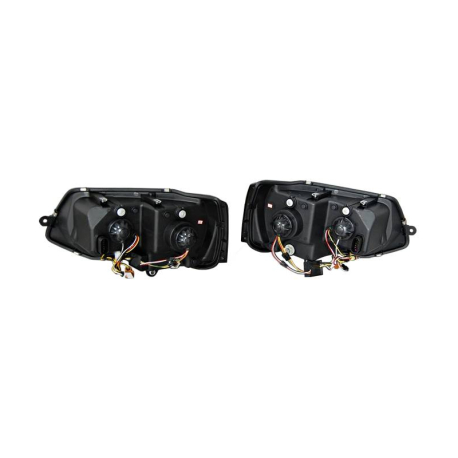 Faros Delanteros Luz De Dia Volkswagen T5 09-16 Black