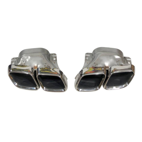 Difusor Trasero Mercedes W205 Coupe 2014-2018 / 2019+ Look C63 ABS