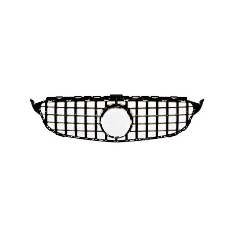 Parrilla Mercedes W205 2014-2018 Look GTR Black
