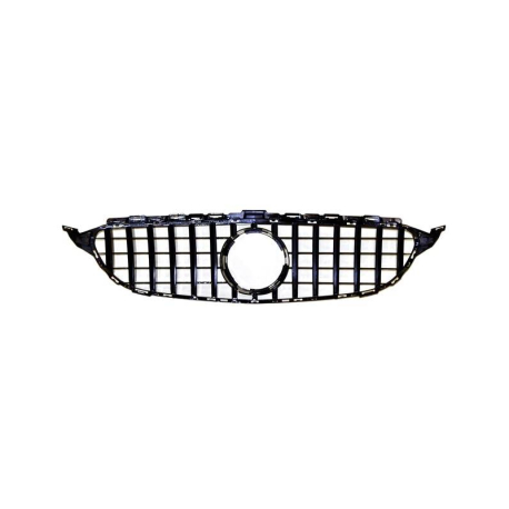 Parrilla Mercedes W205 2014-2018 Look GTR Black