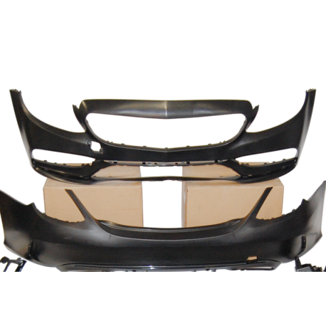 Kit De Carrocería Mercedes W205 4P 2014-2021 Look C63 2019 Diamond