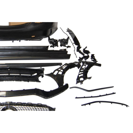 Kit De Carrocería Mercedes W205 4P 2014-2021 Look C63 2019 Diamond