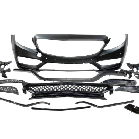 Paragolpes Delantero Mercedes W205 2014-2018 Coupe / 4P / SW look AMG C63