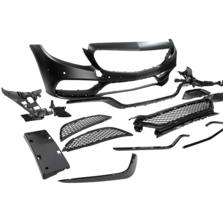 Paragolpes Delantero Mercedes W205 2014-2018 Coupe / 4P / SW look AMG C63