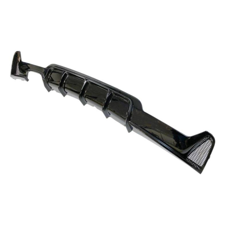 Difusor Trasero BMW F32 / F33 / F36 Look M Performance Brillante Negro