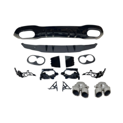 Difusor Trasero Mercedes W177 2018-2023 Look AMG A45