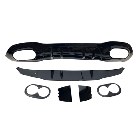 Difusor Trasero Mercedes W177 2018-2023 Look AMG A45