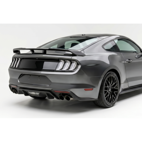 Alerón Ford Mustang 2015-2018 / 2019+ Look GT500 Brillante Negro