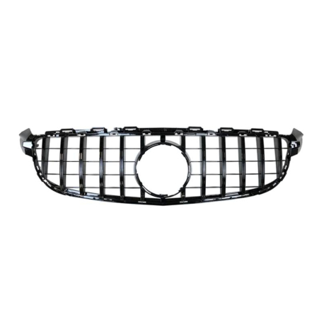 Parrilla Mercedes W205 C63 Look GT Negro Brillante