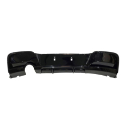 Difusor Trasero BMW F20 / F21 12-14 Look M-Performance 1 Salida doble Brillante Negro