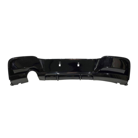 Difusor Trasero BMW F20 / F21 12-14 Look M-Performance 1 Salida doble Brillante Negro