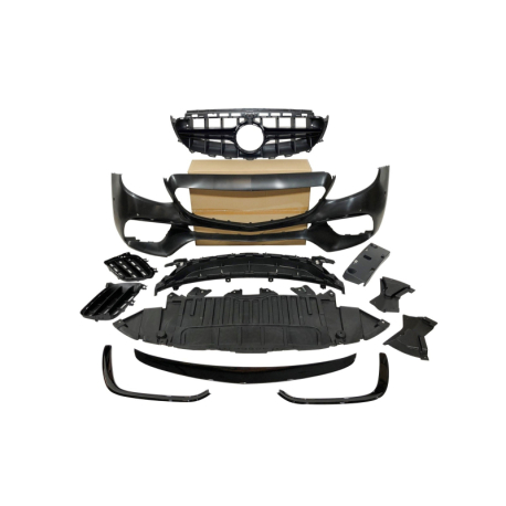 Paragolpes Delantero Mercedes W213 4p 2016-2019 / C238 look AMG E63